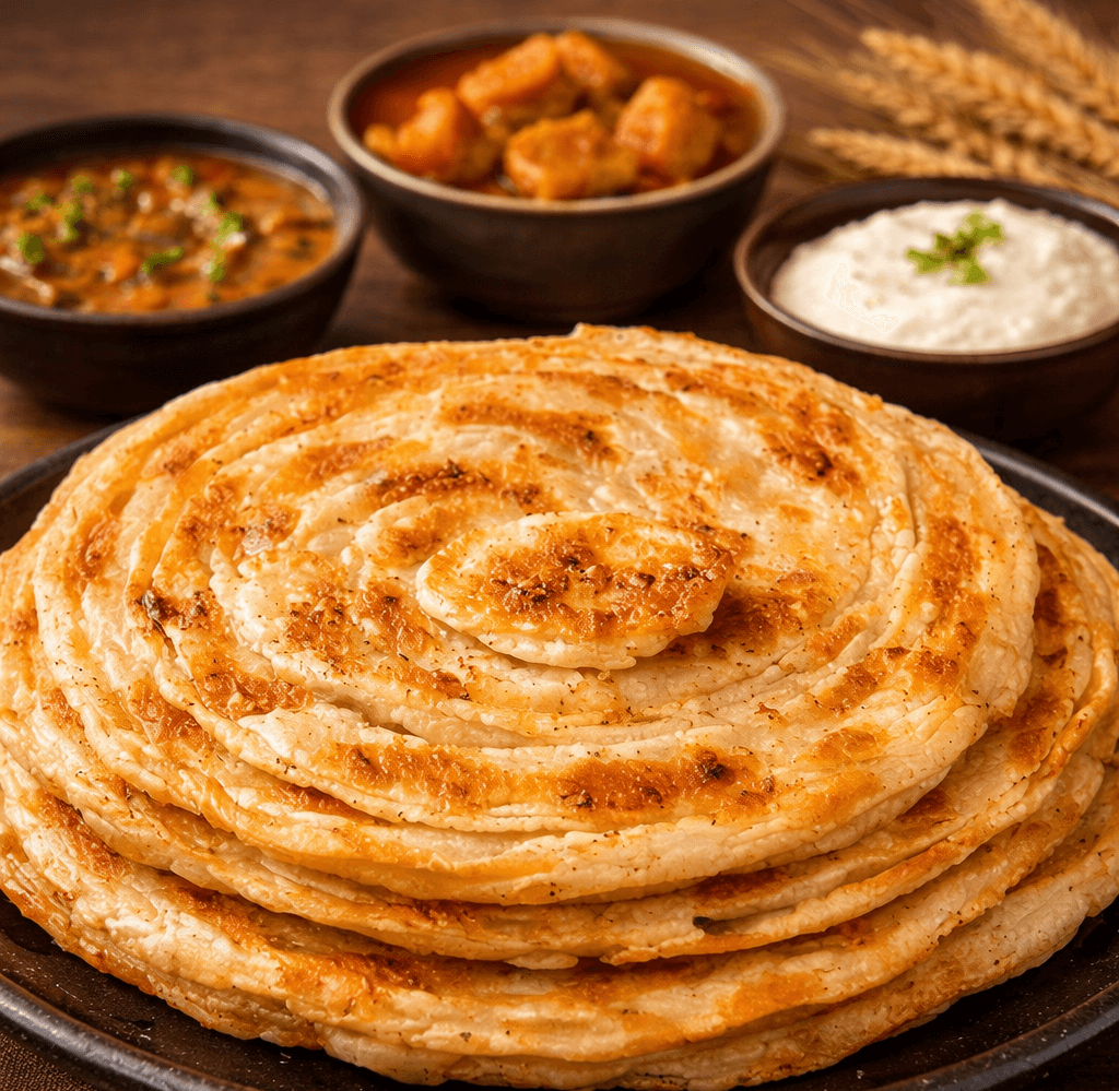 Lachha Paratha Recipe